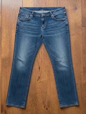 Classic Midwash Straight Leg Jeans
